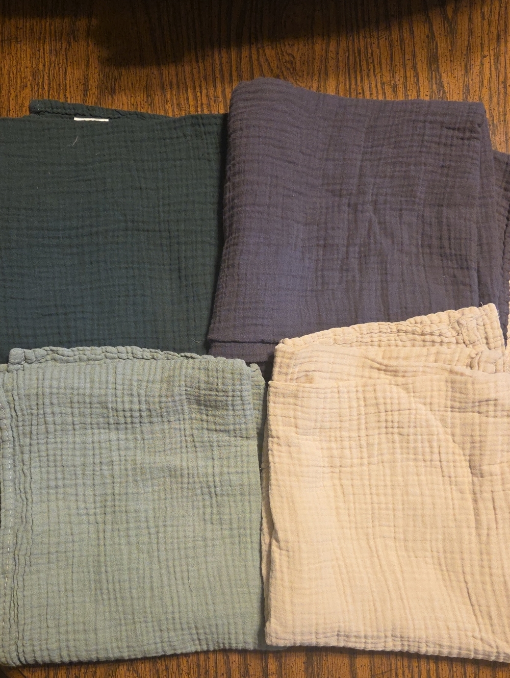 4 Baby Muslim Cotton Blankets
